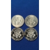 Image 4 : (4) 1965, 1967, 1968-S, 1969-S Silver Clad Kennedy Half Dollars - Face Value: $2.00