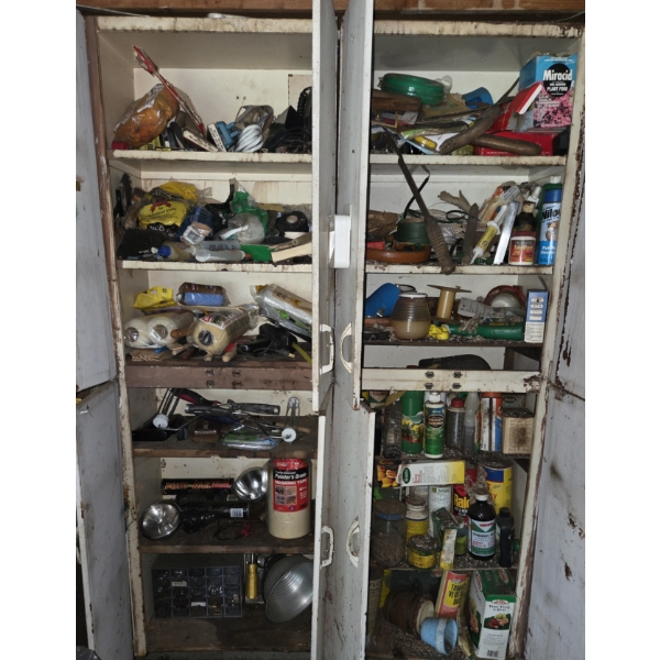 *Pick Up At Louisville Home - No Shipping Available* Complete Contents Of 2 Cupboards. Including New