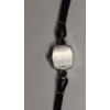 Image 5 : 14K White Gold Lady Hamilton Wind Up Wrist Watch With 10K Gold Filled Clasp - Weight: 9.3g