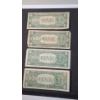 Image 4 : (4) $1 Silver Certificates - Series 1935 G & 1957