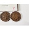 Image 5 : x4 Assorted United States Indian Head Cents: 1860, 1902, 1906, 1905