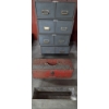 Image 1 : Metal Filing Cabinet 29.5''x16''x18.5'' And 19'' Metal Toolbox With Contents