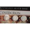 Image 5 : 40's-60's Roosevelt Silver Dime Collection & (2) $2 Rolls Of 2005-P 5C Spear Bison Jefferson Nickels