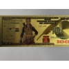 Image 2 : GI JOE "100" Dollar Gold Foil Note - Novelty Items - Collectible 