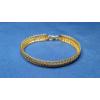 Image 2 : 18K Gold Curb Link Bracelet - Weight: 8.5g