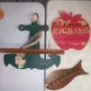 Image 1 : Lot of 3 Home Decor Wood Wall Plaques As Shown - largest is 16" Tall