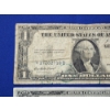 Image 2 : x2 United States Blue Seal $1 Silver Certificates *STAR NOTES*: Series 1935 E - FV: $2.00