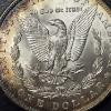 Image 4 : 1889 P   Morgan 90 % Silver Dollar - See Pictures For Grade  