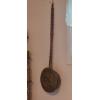 Image 2 : Antique Authentic 19th Century 11.5" Metal Bed Warmer - 41" Wooden Handle