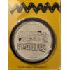Image 4 : Peanuts Snoopy & Woodstock Halloween One Troy Ounce .999 Fine Silver - Mint Condition