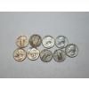 Image 1 : Assorted U.S. Silver Quarters Including 3 Standing Liberty, 1911 Barber, 4 Washington