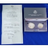 Image 1 : 1991 U.S. Mount Rushmore Anniversary Coins Including 90% Silver Dollar