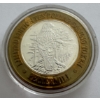 Image 4 : "Silver Strike" .999 Fine Silver Limited Edition Casino Gaming Token- 0.6 Troy Oz Fine Silver.