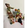 Image 2 : Assorted Clown Figurines - 5 Total