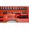 Image 8 : Brand New Craftsman 3/8-In Drive Low Profile SAE Mechanics Tool Set