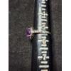 Image 19 : Gorgeous Sterling Silver Rings Ft. Purple Star Ruby & Other Purple Stones - Total Weight: 23 Grams