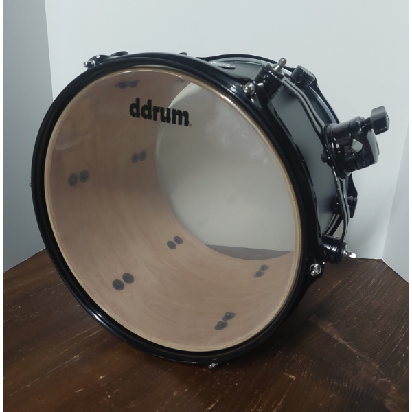 Brand New Ddrum Reflex 12 x 9 Black Tom Tom Stand Mounted Drum