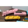 Image 3 : (7) Lionel Model Train Cars From The 1950's Girls Train Set & (1) Scout Oil Company Train Car