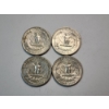 Image 2 : Four 1964 90% Silver Washington Quarters Face Value: $1.00