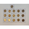Image 1 : x13 Assorted Presidential Dollar Coins & x3 Sacagawea Dollar Coins FV: $16