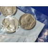 Image 4 : 3 Coin Buffalo Nickel Set Average Circulated 1935, 1936, 1937 in Sealed Package - Littleton Coin Co