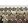 Image 7 : Assorted Lot Various Dates US 90% Silver Dimes F.V. $2.80.Including Barber Dimes and Mercury Dimes!!
