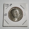 Image 1 : United States 1973 Kennedy Half Dollar In Brilliant Uncirculated Condition 