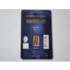 Image 3 : Istanbul Gold Refinery 0.5g 999.9 Fine Gold Bar in Sealed Assay Card