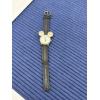 Image 2 : Mickey Mouse Watch with Ears - Stainless Steel Back - Bezel - Genuine Leather Band 