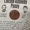 Image 3 : Three Lincoln-Kennedy Penny "Astonishing Coincidences" Collection Pieces