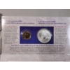 Image 9 : U.S. Millennium Coinage and Currency Set Including Uncirculated Silver Dollar, $1 Bill, & Sacagawea 