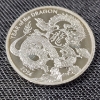 Image 2 : Asahi Refining Lunar Series 2024 Year of the Dragon One Troy Ounce .999 Fine Silver Round