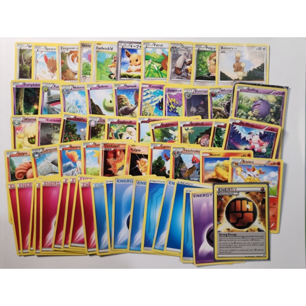 50 Assorted Vintage Pokemon Trading Cards ~ Variety of Sets & Conditions! 