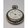 Image 2 : Eagle Size 18 Silverode Railroad 7 Jewels Leverset Openface Pocketwatch - Non-Working Condition