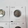 Image 4 : 7 Assorted U.S. Nickels Including 2007-S Proof, 1940's-60's 