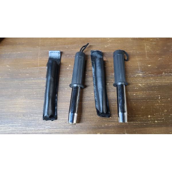 (2) 18" Expandable Spring Batons With Case