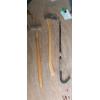 Image 1 : 3 Piece Lot - Large Axe, Crowbar & Sledge Hammer