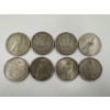 Image 2 : 8 - United States Silver Dollars - All Excellent Condition - 90% U.S. Silver Coins