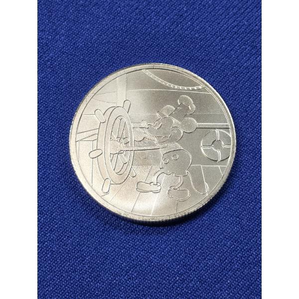 "1928" Disney Steamboat Willie Mickey Mouse .999 One Troy Silver Ounce Coin