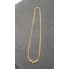 Image 4 : 10K Gold Women's Rope Style Necklace With Clear Stones - Weight: 9.4g