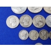 Image 4 : U.S. Silver Coins: Franklin & Kennedy 1/2's, Washington Quarters, Mercury & Barber Dime