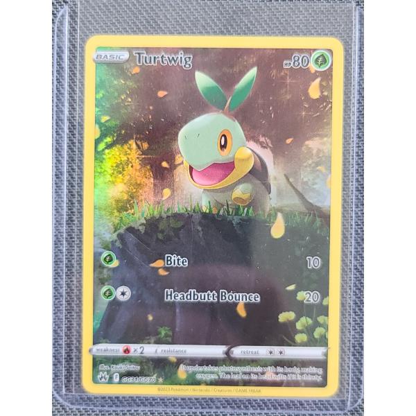 Turtwig GG31/GG70 Galarian Gallery 2023 Pokemon Trading Card Near Mint