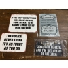 Image 1 : 4 Tin Signs - The Police - Family - Etc.