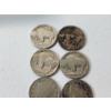 Image 4 : Lot of U.S. Coins Including 2 Rolls of Wheat Pennies, Buffalo and "V" Nickels Face Value: $1.30