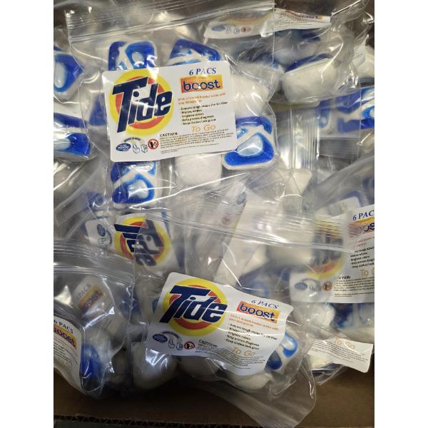 Thirty 6 Packs Of Blue Tide Pods Laundry Detergent