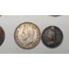 Image 11 : Assorted Foreign Coins Including 1889 Great Britain .925 Silver 3 Pence Coin 