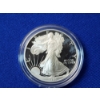 Image 2 : 1995 Silver American Eagle $1 Proof - 1 Troy Ounce 99.9% Silver w/ Original Box & COA