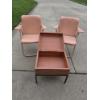 Image 5 : *Pick Up At Mantua Home-No Shipping Available* Great Condition Charming 26''x31'' Coral Colored Stee