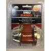 Image 1 : New - American Dream Single Deadbolt - Exceeds ANSI Grade 3 Standards - Easy to Intsall