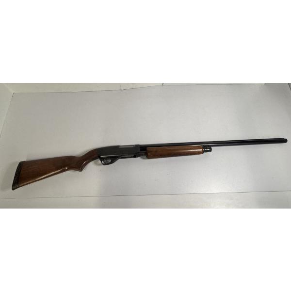 Savage Model 30 Series E 12 Gauge Pump Shotgun, 3" Chamber, Engraved Duck Scene, Nice Walnut Stock